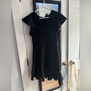 Short black dress